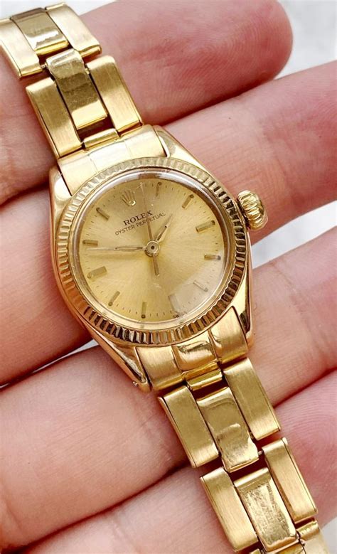 ladies gold rolex 12mm|solid gold ladies rolex.